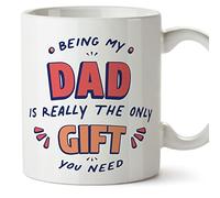MUGFFINS Father/DAD Mug - in English - I'm The only Gift You Need - Funny Gift for Father's Day - Ceramic 11oz Mug