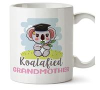 MUGFFINS Grandmother/Grandma Mug - in English - Koalafied - Funny Gift for Grandmother's Day - Ceramic 11oz Mug