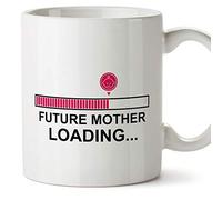 MUGFFINS Mum Mug - "Loading..." - Mother's Day Gift/Present for Mummy - Tea/Coffee Ceramic Cup 11oz
