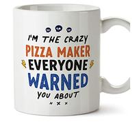 MUGFFINS Pizza Maker Mug - in English - Everyone Warned You About - Funny Gift for Colleagues - Ceramic 11oz Mug