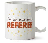 MUGFFINS Referee Man Mug - in English - I'm Awesome! - Funny Gift for Colleagues - Ceramic 11oz Mug