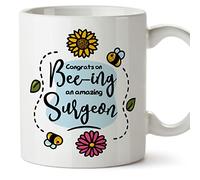 MUGFFINS Surgeon Mug - in English - Thanks for Beeing Amazing - Funny Gift for Colleagues - Ceramic 11oz Mug