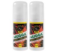 Mugga Extra Strong Insect Repellent Roll-On 50% DEET 50 ml - 2 pcs.