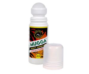 Mugga Insect Repellent Roll On 50% DEET Anti Mosquito Fly Tick Protection Travel