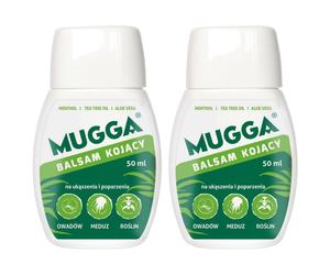 Mugga Soothing balm for insect bites and burns 50 ml - 2 pcs.