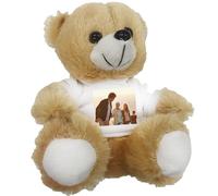Mugged Off Custom Photo Teddy Bear - Personalised Keepsake Gift for Birthdays, Baby Showers, Memorials & Special Occasions - Soft Plush Picture Bear - Personalised Gifts for Loved Ones