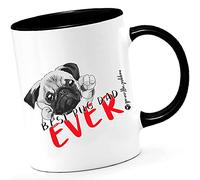Mugged Off Pug Mug Dad - Best Pug Dad Ever Pug Gifts Birthday Gift Present Father's Day