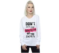 Muggles Clippings Sweatshirt Harry Potter White L