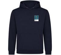 Muggsy Bogues Hornets Basketball Icon Frame Men's Hoodie - Navy / S