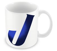 MUGGZ Alphabet Initial Letter J Mug with Monogram Each Letter Individual Design