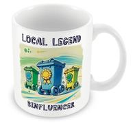 MUGGZ - Binfluencer, Your Neighbourhood Bin Hero - Mug - Local Legend