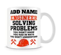MUGGZ Engineering Mug Personalised Gift - Engineer Solving Problems You Didn't Know You Had in Ways You Don't Understand