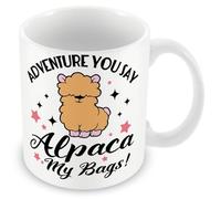 MUGGZ Gift for Holiday/Travellers - Adventure You Say? Alpaca My Bags!