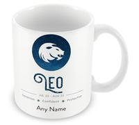 MUGGZ Horoscope Zodiac Star Sign Mug - Personalised - Leo (July 23 - August 22)