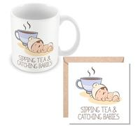 MUGGZ Midwife Mug & Card - Maternity Nurse Gift - Giftset - Made in The UK