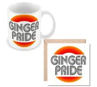 MUGGZ Mug & Card Gift for Ginger Hair - Ginger Pride - Giftset - Made in The UK
