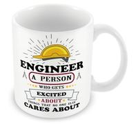 MUGGZ Mug Gift for Engineer - Engineer Joke - Custom Funny Coffee Mug - Unique Gift for Friends & Family
