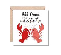 MUGGZ - Personalised - Card - You're My Lobster - Couples in Love