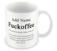 MUGGZ - Personalised - Mug - Sacred Elixir - Fuckoffee Rude Dictionary Definition - Sarcastic Funny Gift for Colleagues & Friends