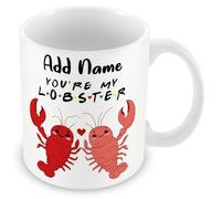 MUGGZ - Personalised - Mug - You're My Lobster - Couples in Love - Custom Funny Coffee Mug - Unique Gift for Friends & Family