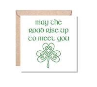 MUGGZ - Traditional Irish Blessing - Card - May The Road Rise to Meet You - Customised Gift Sets