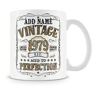 MUGGZ Vintage 1979 Aged to Perfection Mug - Personalised Gift with Name