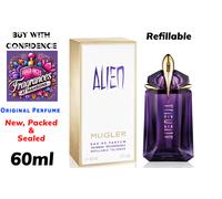 Mugler Alien Refillable Eau de Parfum 60ml Spray for Her Sealed & Free Shipping