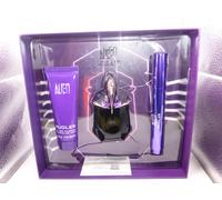 Mugler ALIEN Gift Set, 30ml EDP Spray+ 7ml Brush + 50ml Lotion - Contents New