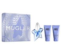 MUGLER ANGEL 25ML EDP SPRAY REFILLABLE & 50ML B/LOTION &50ML S/ GEL - GIFT SET