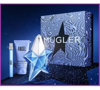 Mugler ANGEL Gift Set, 50ml EDP Spray+ 10ml EDP Travel Spray + 50ml Body Lotion