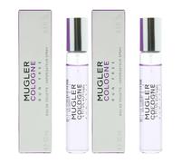 Mugler Cologne Run Free Eau de Toilette 10ml Travel Spray For Women & Men x 2