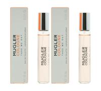Mugler Cologne Take Me Out Eau de Toilette 10ml Travel Spray For Women & Men x 2