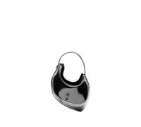 Mugler mini smooth spiral curve 02 bag - Silver One Size