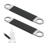 MUGLFPT Knurled Nut Wrench Set Compatible with Leatherman Multitool, 2-Pack | Compatible with Leatherman Rebar, Bond, PST, Super Tool and more; medium & large sizes with stainless steel construction