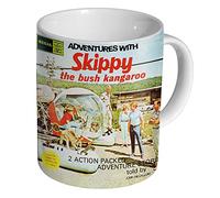 mugmart Adventures with Skippy The Bush Kangaroo Advert Ceramic Coffee Mug/Cup