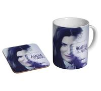 MUGMART Agatha All Along - Ceramic Coffee Mug + Coaster Gift Set - WandaVision Witch Fan TV Show Collectible