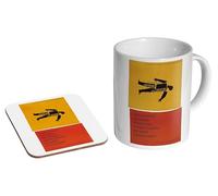 MUGMART Anatomy of A Murder - Ceramic Coffee Mug + Coaster Gift Set - Classic Courtroom Drama Noir and Legal Thriller