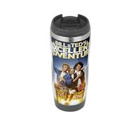 MUGMART Bill and Ted's Excellent Adventures - Travel Mug, Thermal Insulated Cup for Hot and Cold Beverages Drinks - 80s Sci-Fi Comedy