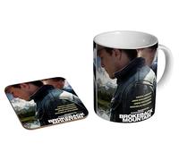 MUGMART Brokeback Mountain - Ceramic Coffee Mug + Coaster Gift Set - Heath Ledger & Jake Gyllenhaal Iconic LGBTQ+ Romance