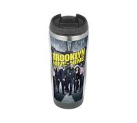 MUGMART Brooklyn Nine Nine New - Travel Mug, Thermal Insulated Cup for Hot and Cold Beverages Drinks - TV Comedy Hilarious