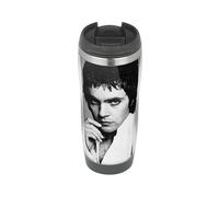 MUGMART David Essex Young Eyes - Travel Mug, Thermal Insulated Cup for Hot and Cold Beverages Drinks - British Pop Rock Legend Tumbler