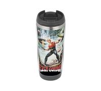mugmart Flash Gordon 1980 - Travel Mug, Thermal Insulated Cup for Hot and Cold Beverages Drinks - Cult Classic Space Adventure