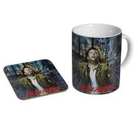 MUGMART Highlander - Ceramic Coffee Mug + Coaster Gift Set - “There Can Be Only One”