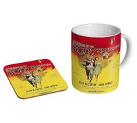mugmart Invasion of The Body Snatchers Classic Horror - Ceramic Coffee Mug + Coaster Gift Set - Kevin McCarthy Dana Wynter Vintage Collectible