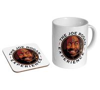 MUGMART Joe Rogan Show Podcast - Ceramic Coffee Mug + Coaster Gift Set