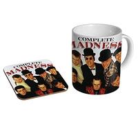 mugmart Madness Complete Madness Ceramic Tea - Coffee Mug + Coaster Gift Set …