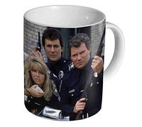 mugmart T. J. Hooker Classic TV Ceramic Coffee Mug/Cup