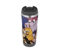 MUGMART The Adventures of Teddy Ruxpin 90s - Travel Mug, Thermal Insulated Cup for Hot and Cold Beverages Drinks - Retro TV Collectible Gift for Kids & Adults