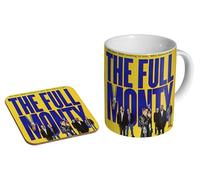 mugmart The Full Monty 1997 - Ceramic Coffee Mug + Coaster Gift Set - British Comedy