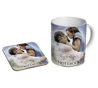 mugmart The Notebook - Ceramic Coffee Mug + Coaster Gift Set - Romantic 2000s Movie with Ryan Gosling and Rachel McAdams